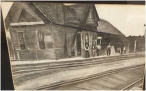 Railroad Station on Gretna